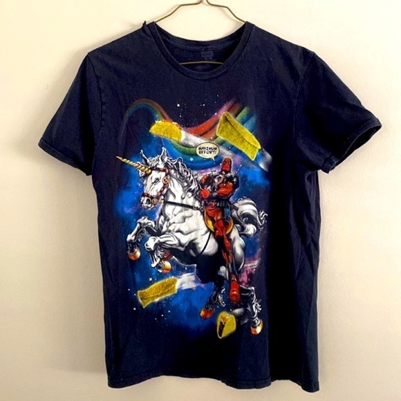 Marvel Deadpool T-shirt - Picture 1 of 8